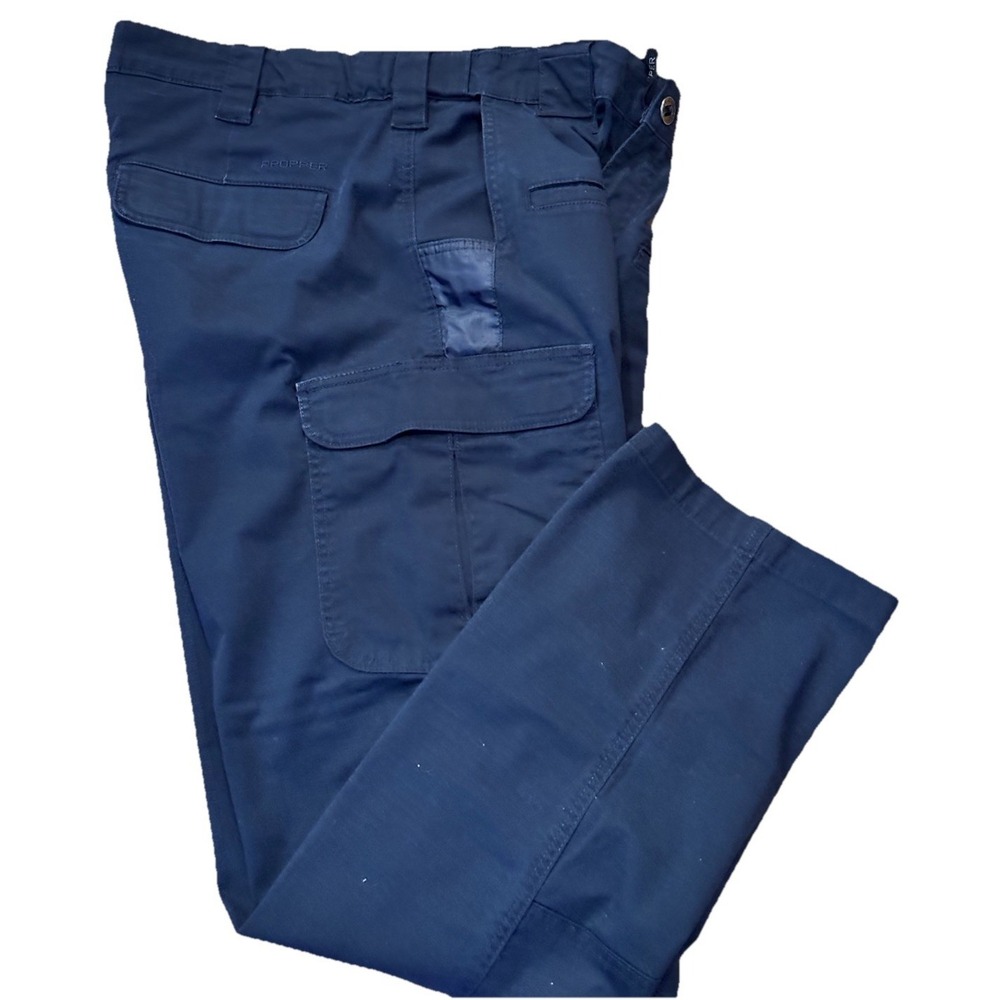 Propper‎ Kinetic  Mens 34x29 Blue Tactical Cargo Pants Ripstop Military Utility